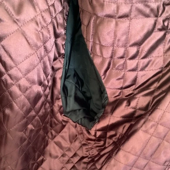 Andrew Marc Charcoal Wool Blend Bib Overcoat - Picture 6 of 10